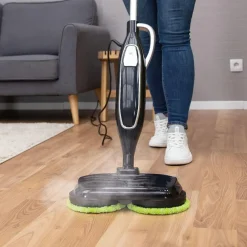 Livington Reinigung-Steam Twister rotierender Dampfreiniger inkl. Zubehör GRATIS (B-Ware)