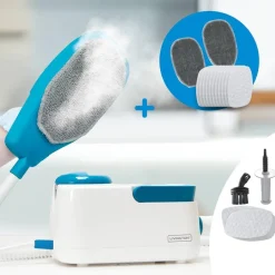 Livington Reinigung-SteamTouch ergonomischer Handdampfreiniger Komplett-Set