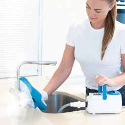 Livington Reinigung-SteamTouch ergonomischer Handdampfreiniger Komplett-Set