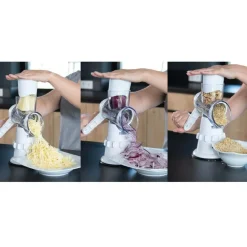 Livington Küchenhelfer & Kochzubehör|Küchengeräte-Sumo Slicer 3in1 Trommelreibe