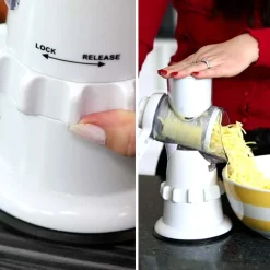 Livington Küchenhelfer & Kochzubehör|Küchengeräte-Sumo Slicer 3in1 Trommelreibe