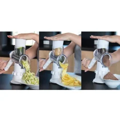 Livington Küchenhelfer & Kochzubehör|Küchengeräte-Sumo Slicer 3in1 Trommelreibe
