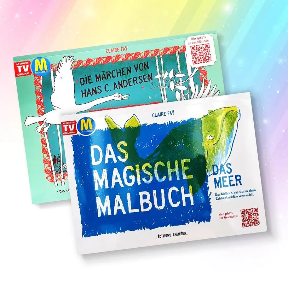Keine Spiel & Spaß-MagicRise interaktives Malbuch inkl. Buntstifte