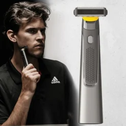 Mediashop.tv Körperpflege & Hygiene-MicroTouch Titanium Solo Akku-Trimmer & Rasierer