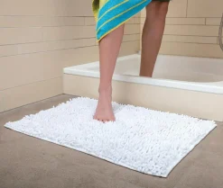 Sonstiges Textil-Mikrofaser-Badematte 70 x 49,5 cm weiss