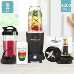 NutriBullet Küchenhelfer & Kochzubehör|Küchengeräte-® Balance Standmixer / schwarz