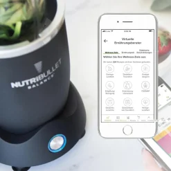 NutriBullet Küchenhelfer & Kochzubehör|Küchengeräte-® Balance Standmixer / schwarz