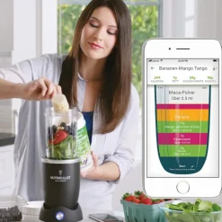 NutriBullet Küchenhelfer & Kochzubehör|Küchengeräte-® Balance Standmixer / schwarz