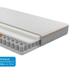 OCTAsleep Matratzen-Smart Deluxe Matratze + Smart Kissen