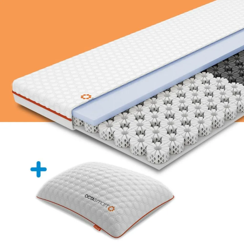 OCTAsleep Topper-Smart Topper + Smart Kissen