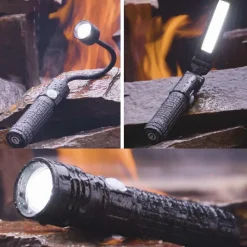 Panta Beleuchtung-TriBright Pro 3in1 Power Akku Taschenlampe