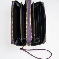 Sonstiges Textil-Portemonnaie violett