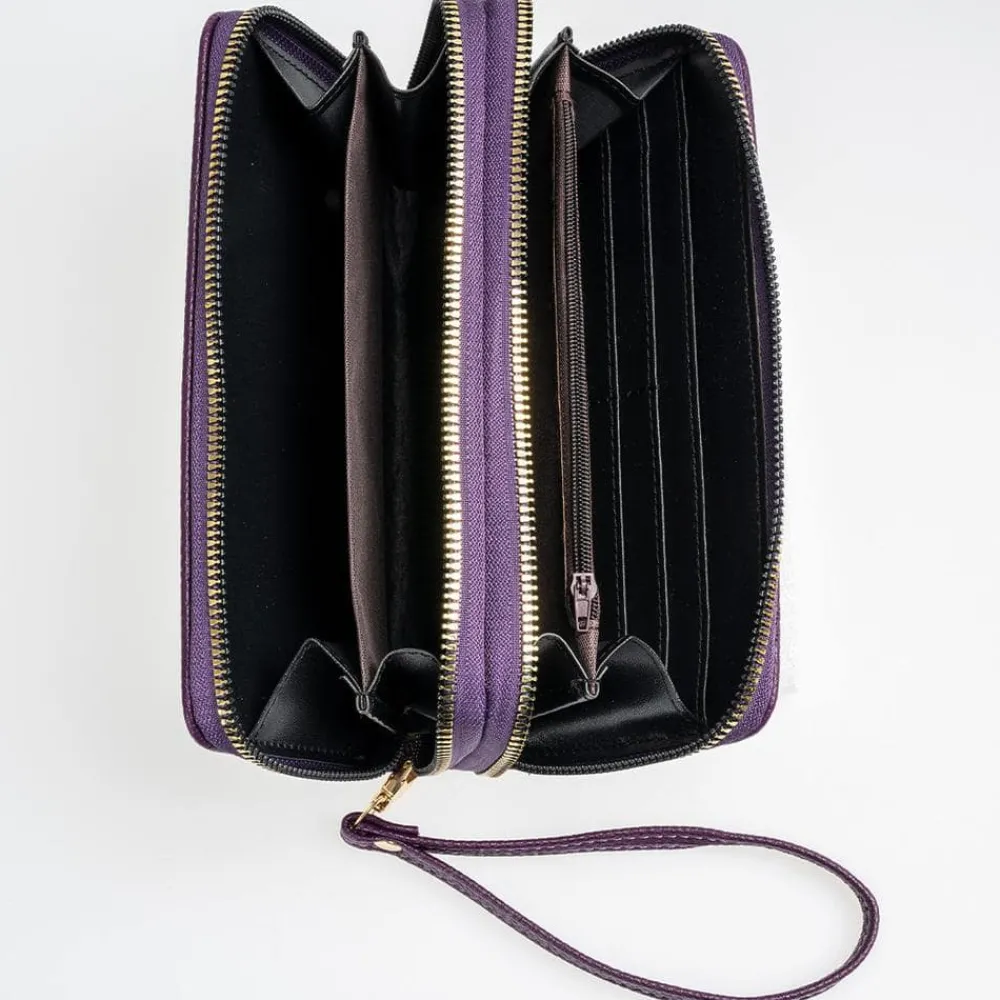 Sonstiges Textil-Portemonnaie violett