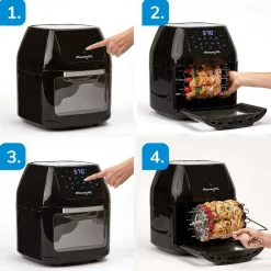 PowerXL Küchengeräte-Air Fryer Multi-Function 9in1 Heißluftfritteuse