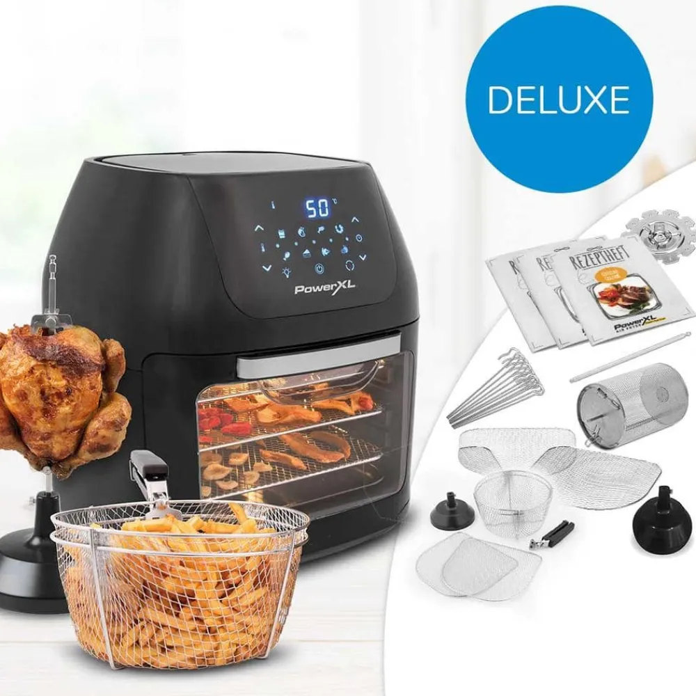 PowerXL Küchengeräte-Air Fryer Multi-Function Deluxe 9in1 Heißluftfritteuse