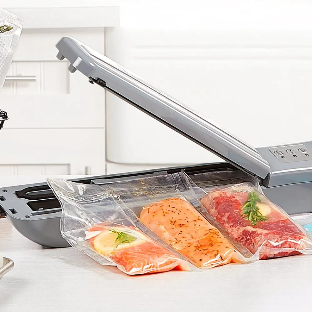 PowerXL Küchenhelfer & Kochzubehör|Küchengeräte-Duo NutriSealer 6in1 Vakuumiergerät inkl. Folien & Beutel (B-Ware)