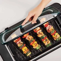 PowerXL Küchengeräte-Smokeless Grill Elite 2in1-Indoorgrill mit integriertem Rauchabzug