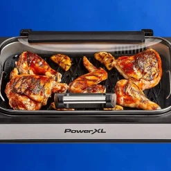 PowerXL Küchengeräte-Smokeless Grill Elite 2in1-Indoorgrill mit integriertem Rauchabzug