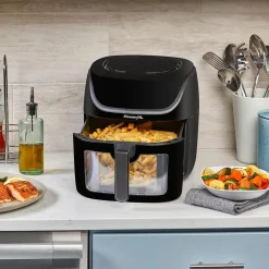 PowerXL Küchengeräte-Vortex PRO AirFryer 7in1 Heißluftfritteuse mit Sichtfenster