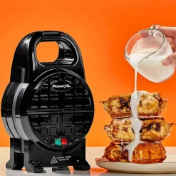 PowerXL Küchengeräte-Waffle Star Waffeleisen inkl. Rezeptheft GRATIS