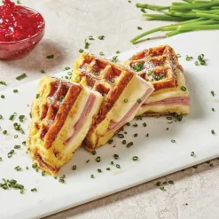PowerXL Küchengeräte-Waffle Star Waffeleisen 13cm+18cm 2er Spar-Set inkl. Rezeptheft GRATIS