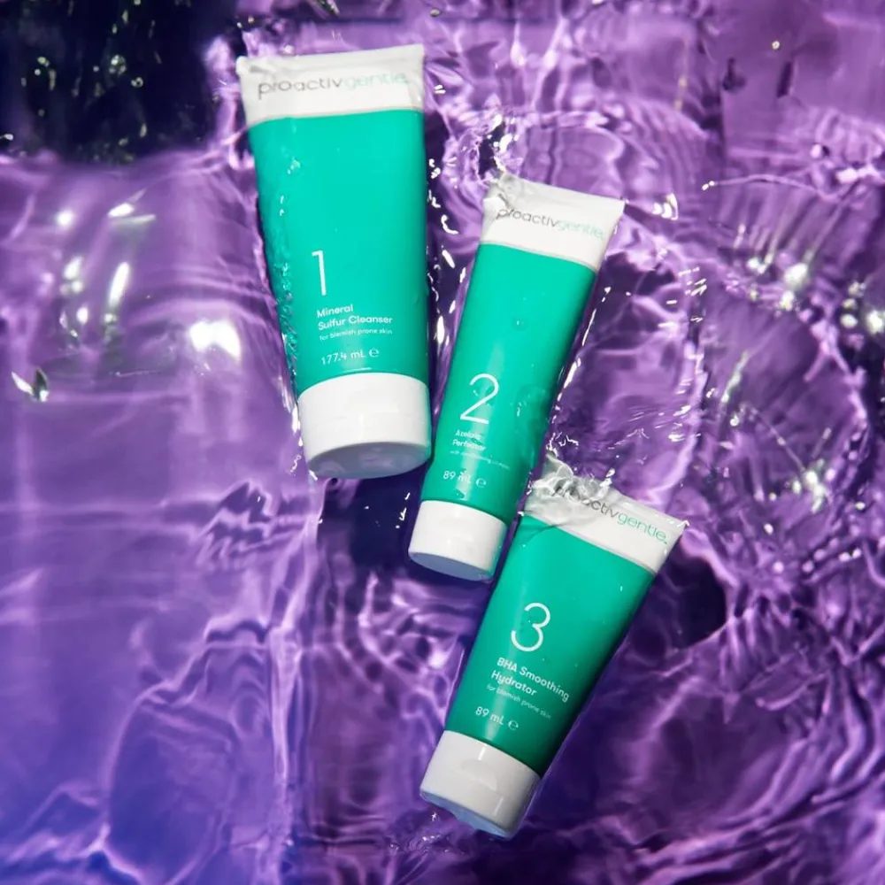 Proactiv Körperpflege & Hygiene|Kosmetik-Gentle 60 Tage Routine 240 ml + 30 Zits Happen Patches