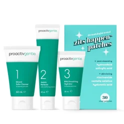 Proactiv Körperpflege & Hygiene|Kosmetik-Gentle 30 Tage Routine 120 ml + 30 Zits Happen Patches