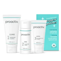 Proactiv Körperpflege & Hygiene|Kosmetik-Solution 60 Tage Routine 300 ml + 30 Zits Happen Patches