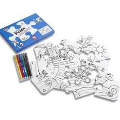 Sonstiges Spiel & Spaß-Puzzle bemalbar Piraten