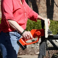 Keine Heimwerken|Garten-Rotorazer Saw Akku-Mini-Kettensäge