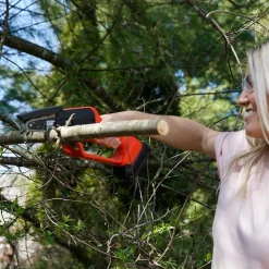 Keine Heimwerken|Garten-Rotorazer Saw Akku-Mini-Kettensäge