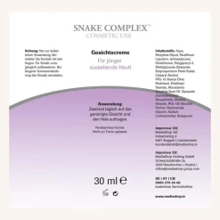 Mediashop.tv Kosmetik-Snake Complex Gesichtscreme 30 ml Doppelpack