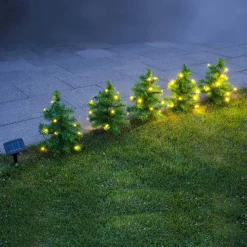Sonstiges Beleuchtung-Solar Zauberwald LED Deko-Bäumchen