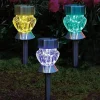 Sonstiges Beleuchtung|Garten-Solar-LED-Steckleuchten Mandala 3er-Set