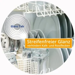 Sonstiges Zubehör & Nachkauf|Reinigung-Spülmaschinen Glanztab, 6-er Set