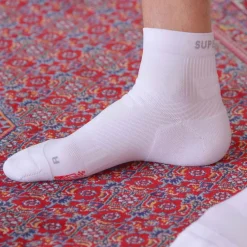 Keine Textil|Gesundheit & Wohlbefinden-SuperNeuro Athletic No Show Socken weiß
