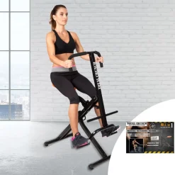 Keine Trainingsgeräte-Total Crunch Ganzkörper-Fitnessgerät inkl. Trainingsplan GRATIS (B-Ware)