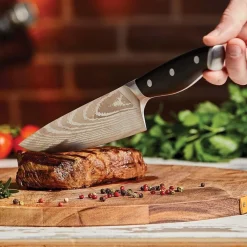 Keine Messer & Messerschärfer-Trusted Butcher Messerset 3-tlg. inkl. Thermometer & Rezeptheft
