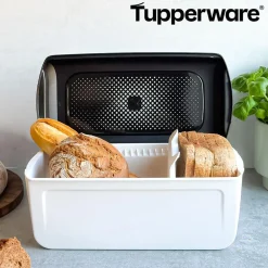 Tupperware Küchenhelfer & Kochzubehör-BreadSmart Brotkasten inkl. praktischem Box-Trenner GRATIS