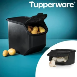 Tupperware Küchenhelfer & Kochzubehör-PotatoSmart & GarlicSmart Frischhaltebehälterset für Kartoffeln + Knoblauch