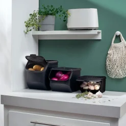 Tupperware Küchenhelfer & Kochzubehör-PotatoSmart & GarlicSmart Frischhaltebehälterset für Kartoffeln + Knoblauch
