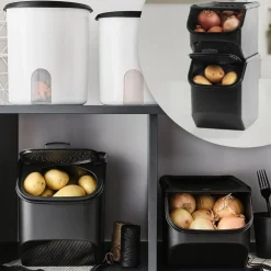 Tupperware Küchenhelfer & Kochzubehör-PotatoSmart Spar-Set inkl. OnionSmart & GarlicSmart GRATIS