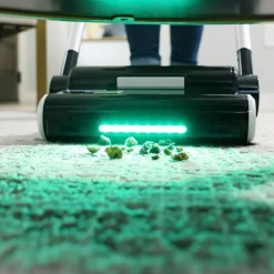 Keine Reinigung-Twin Grip Sweeper Akkubesen mit Doppelstange