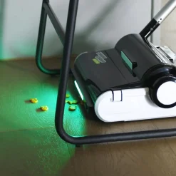 Keine Reinigung-Twin Grip Sweeper Akkubesen mit Doppelstange