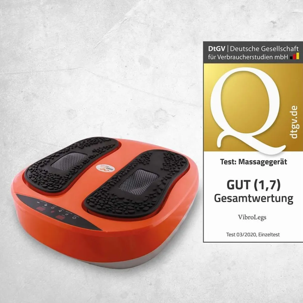 Keine Nützliche Helfer Für Das Beste Alter|Trainingsgeräte-VibroLegs Fußmassage- & Akupressurgerät inkl. Fernbedienung GRATIS (B-Ware)